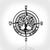 Personalized Life Tree Compass Sign Metal Compass Wall Art Housewarming Gift Wedding Gift Home Decor Metal Wall Hanging