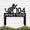 Cat Yard Address Metal Signs With Stakes For House, Custom Number And Street Name, Cat House Number Yard Stake